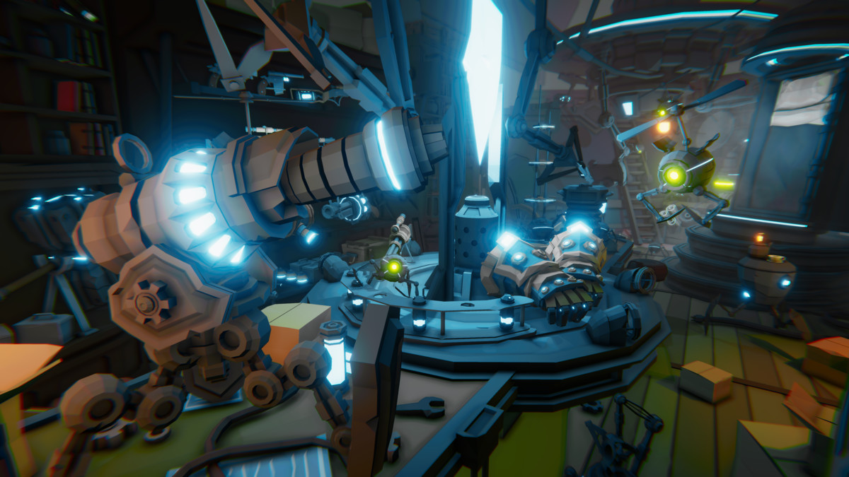 STYLIZED Fantasy Magitech Laboratory - Low Poly 3D Art