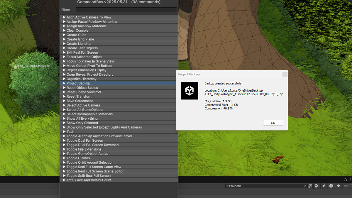CommandBox for Unity