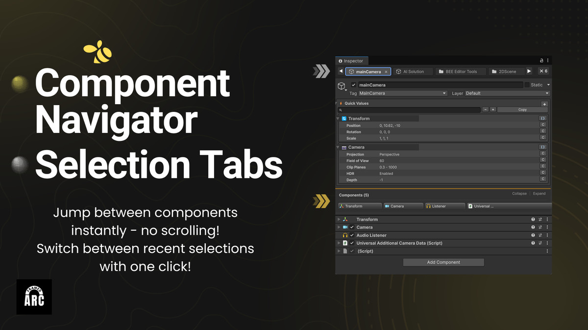 BEE Tools - Hierarchy & Editor Enhancer