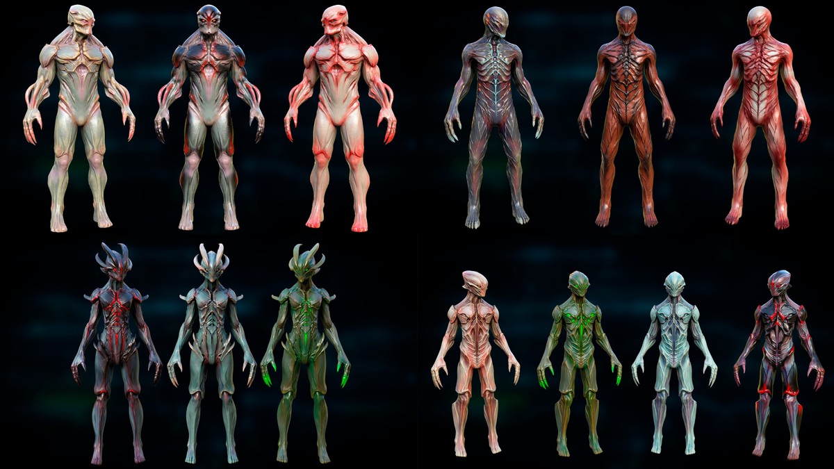 Sci-Fi Cobras and Aliens Collection