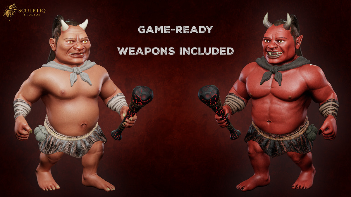 Little Demon / Hell Brute – Dual Form Character