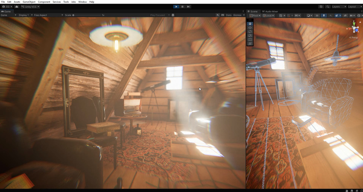 Attic (HDRP+URP)