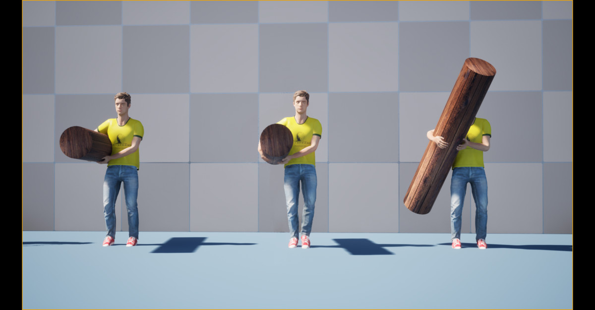 Pickup Items Animation