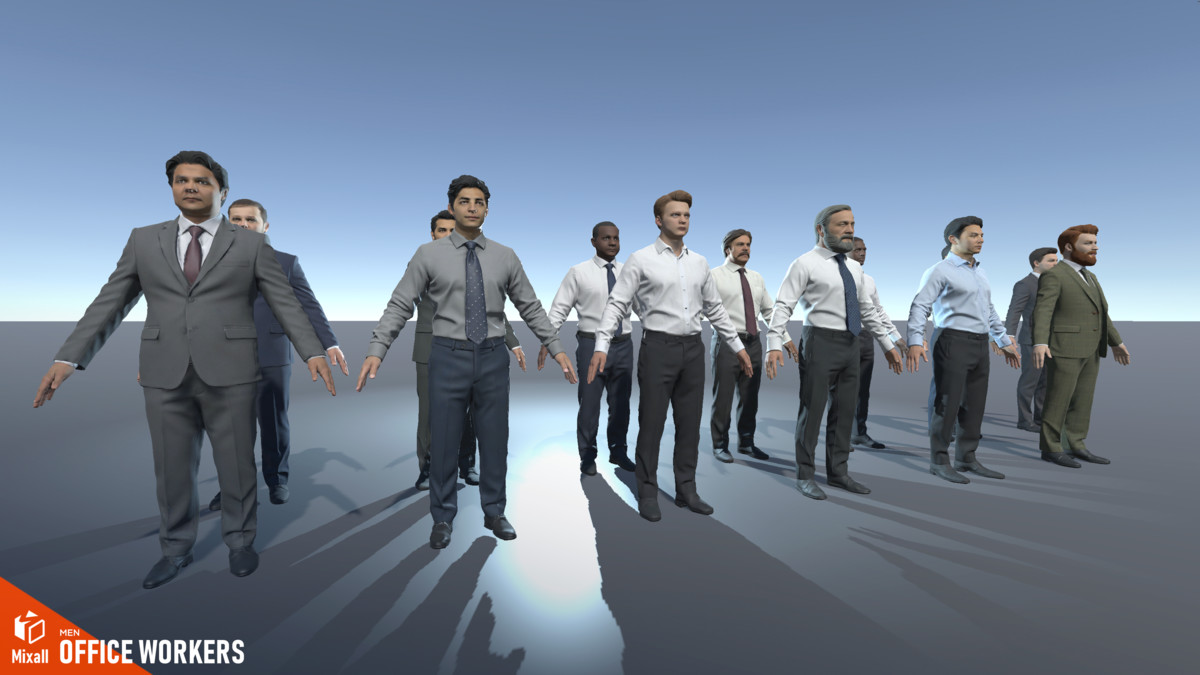 Office workers - city characters pack