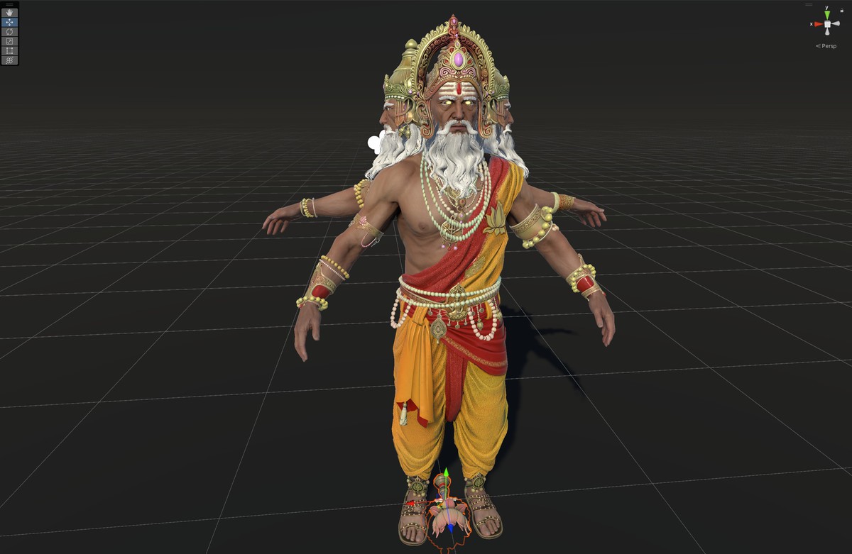 Indian God Brahma