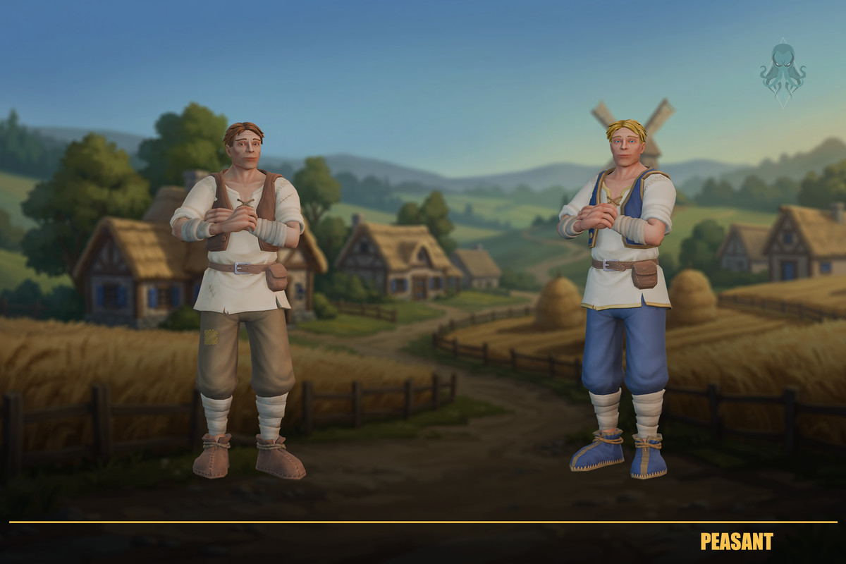 Stylized Modular Peasant