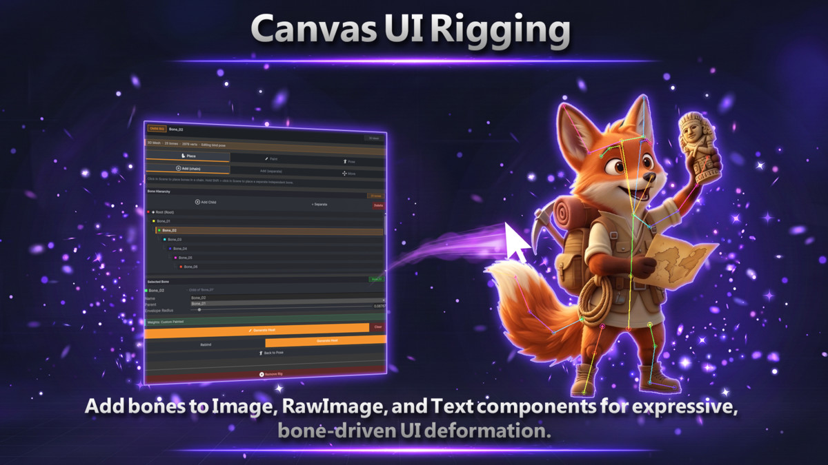 Omni Rig - 2D, 3D & UI Rigging Tool