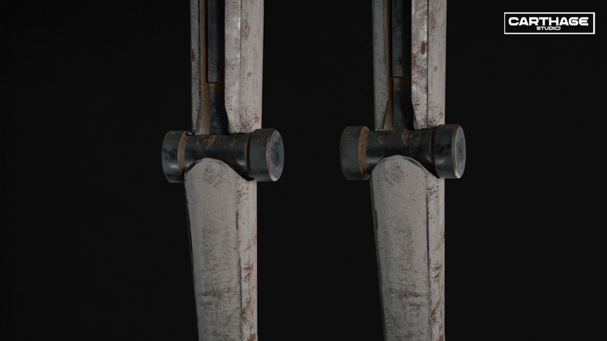 Dome‑Head Security Robot NPC