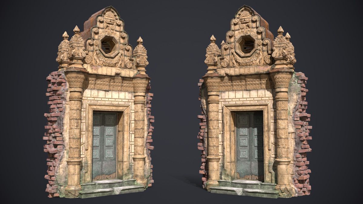 Old Door Portal