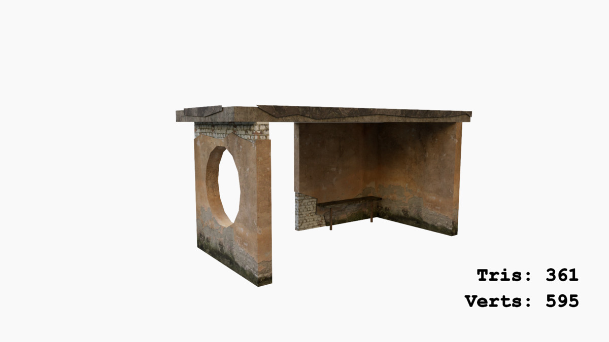 Abandoned Apocalyptic Buildings Mega Pack