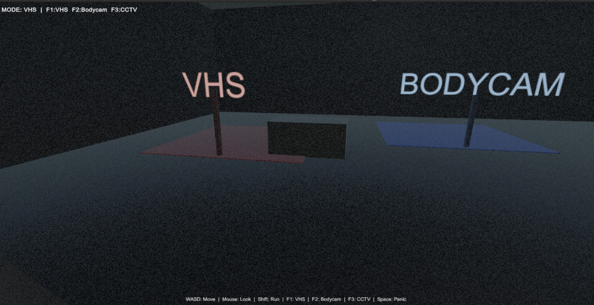 Found Footage Horror Camera System
