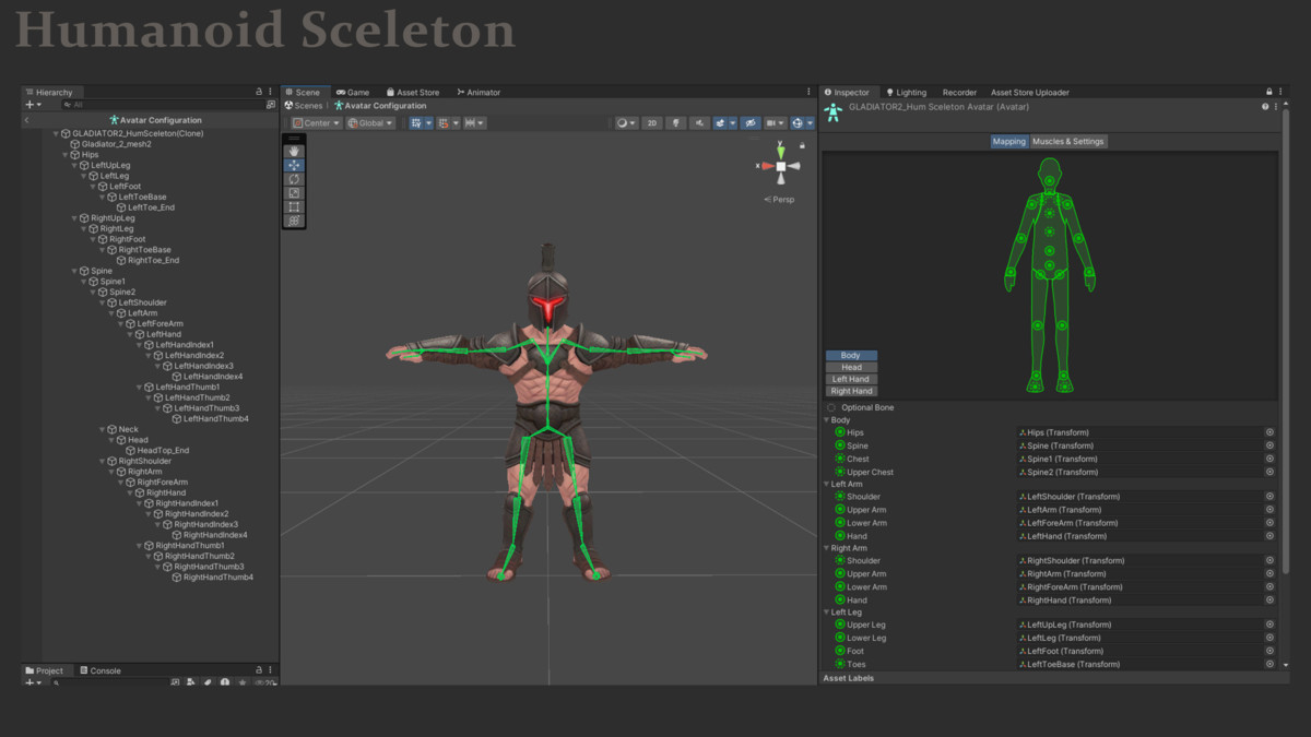 Stylized Infernal Warrior - Humanoid Low Poly