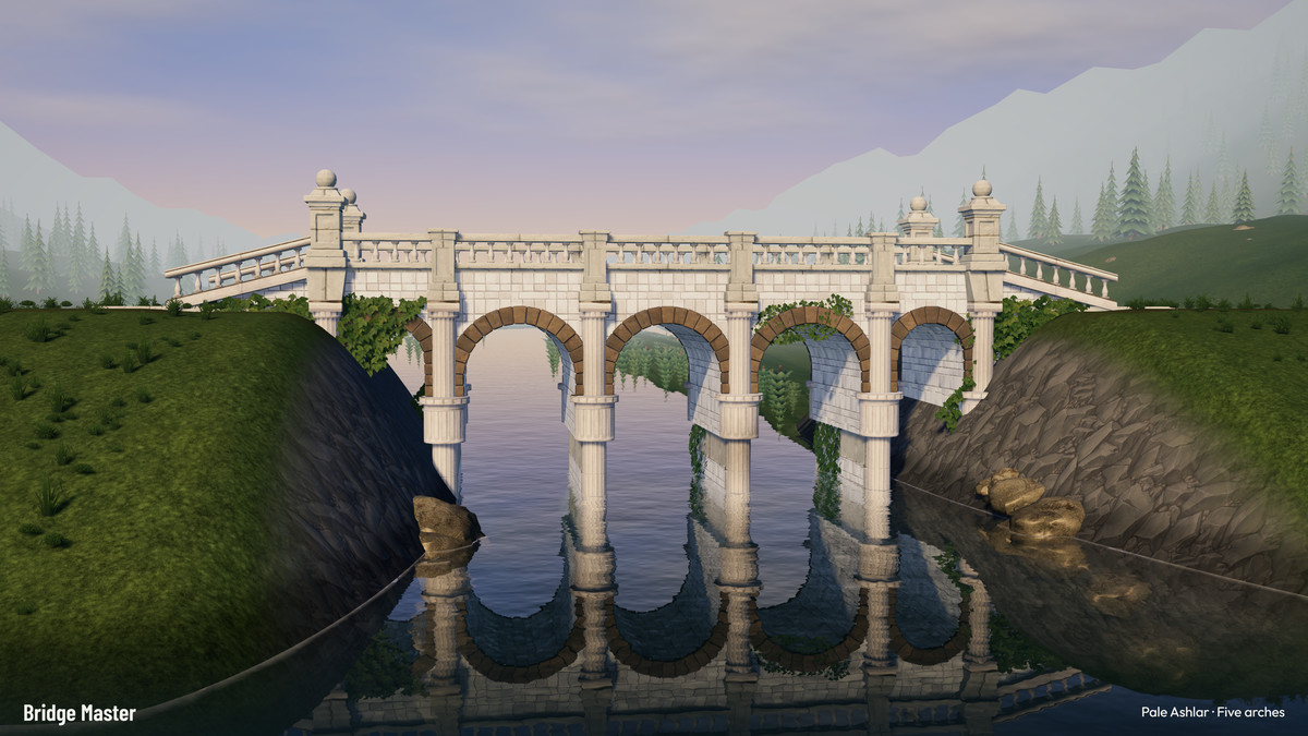 Bridge Master - Stylized Bridge Builder