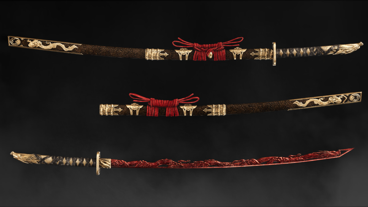 Dark Fantasy Katana