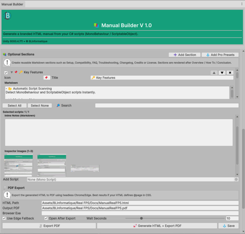 ManualBuilder