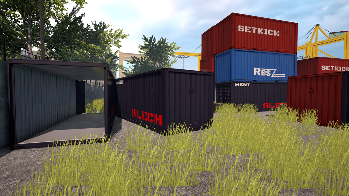 FPS Shipment Container Map V2 – Modular Combat Environment
