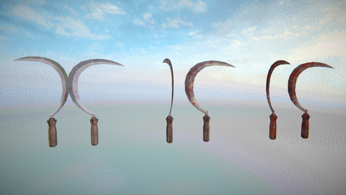 PSX Retro Horror Mega Melee Weapons Bundle Asset Package