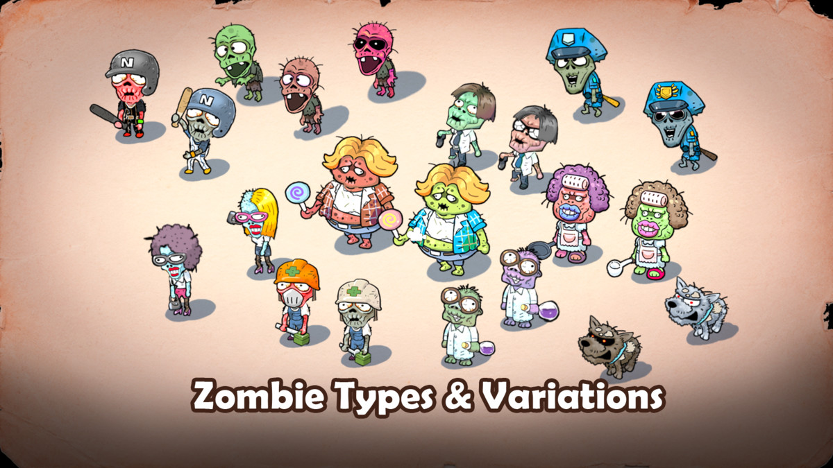 Doodle Zombie Pack 01 - Urban Infection