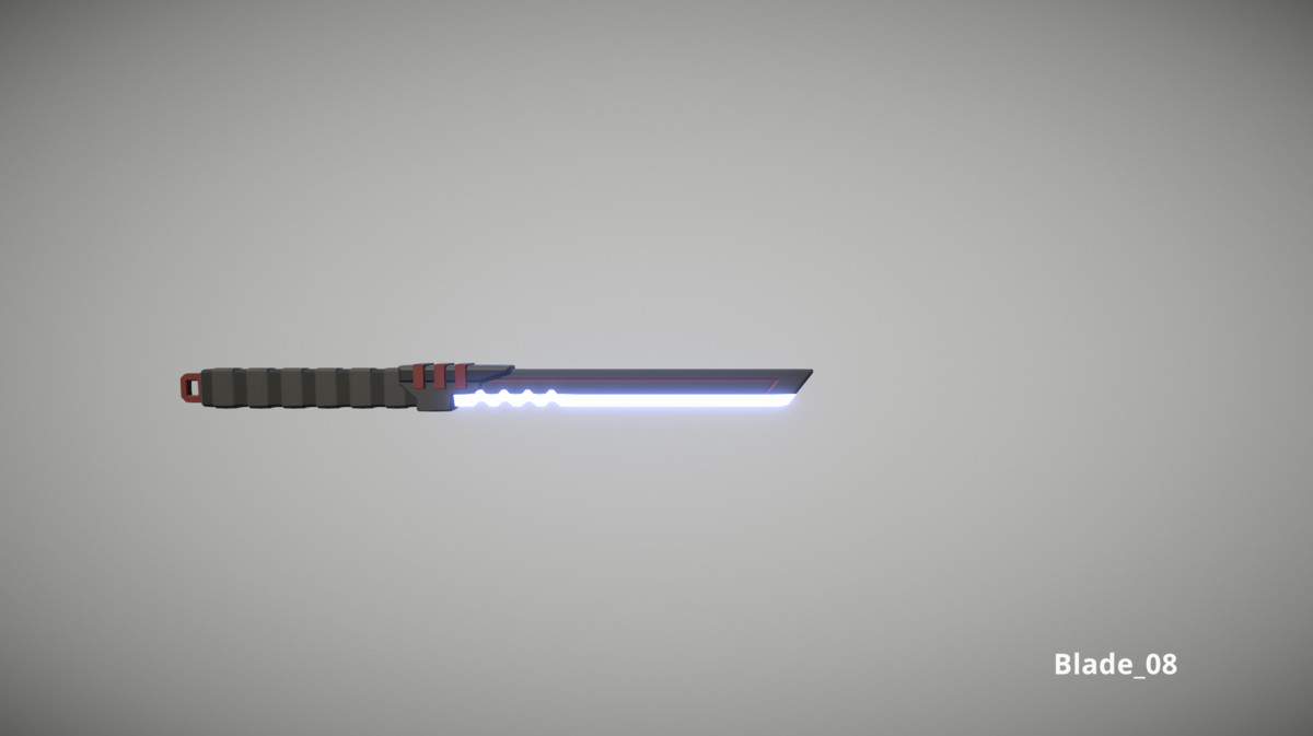 Cyberpunk Armory - Low Poly