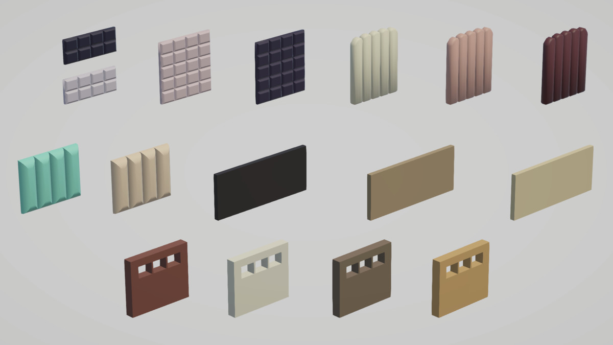 Low Poly Interior Houses – Modular Home Assets Pack