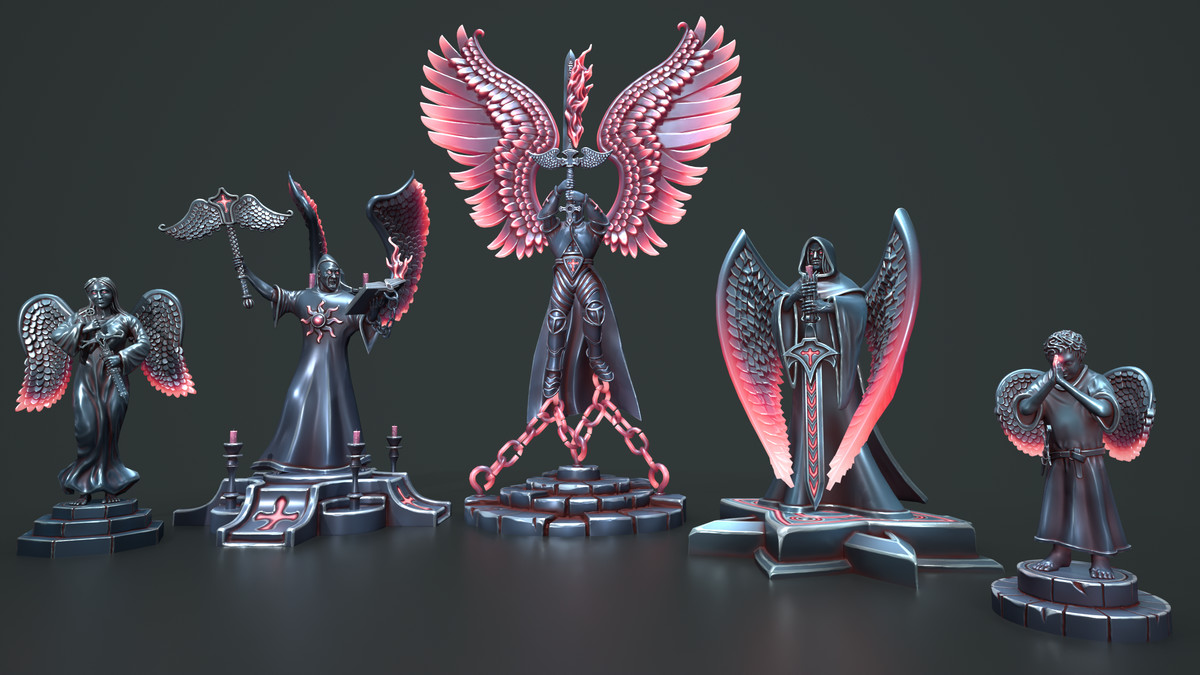 Dark Statues Pack