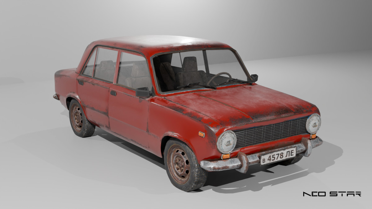 Old Soviet Cars Pack