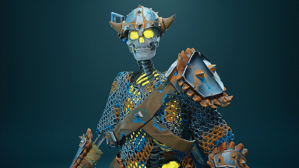 Skeleton Swordsman STY03