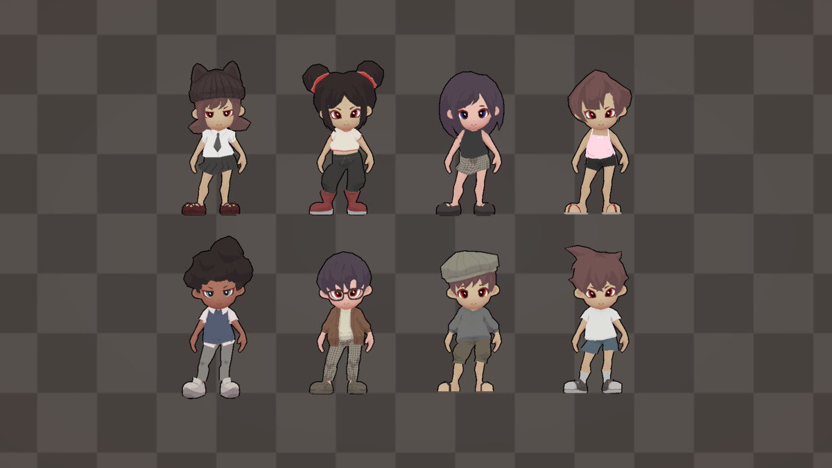 Cozy Casual NPC Characters