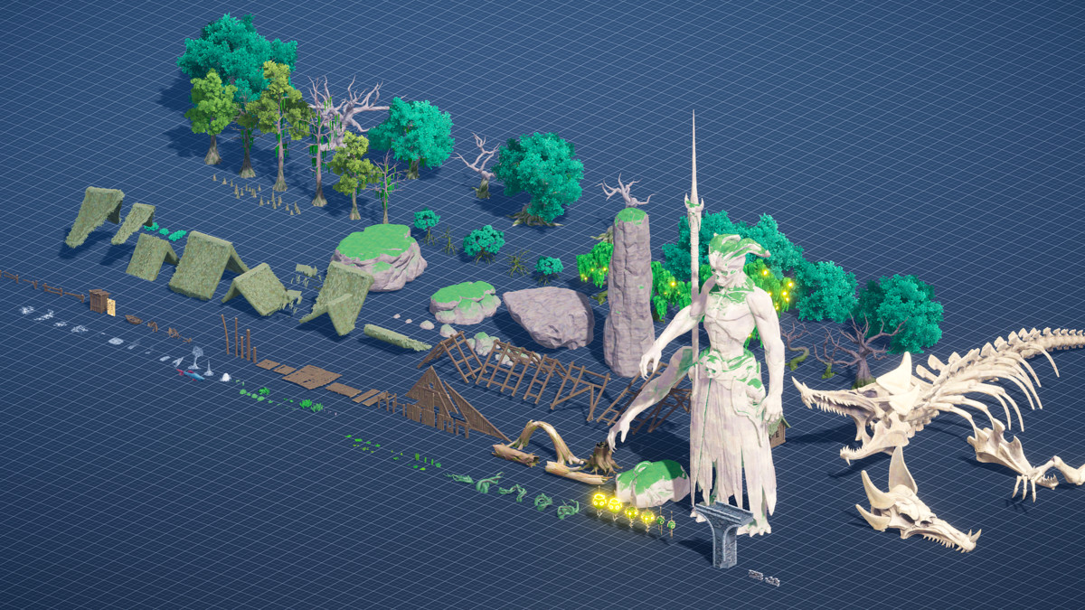 WETLANDS : Stylized Fantasy Swamp Environment