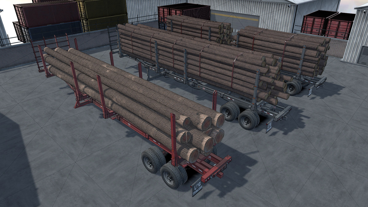 Cabover log truck