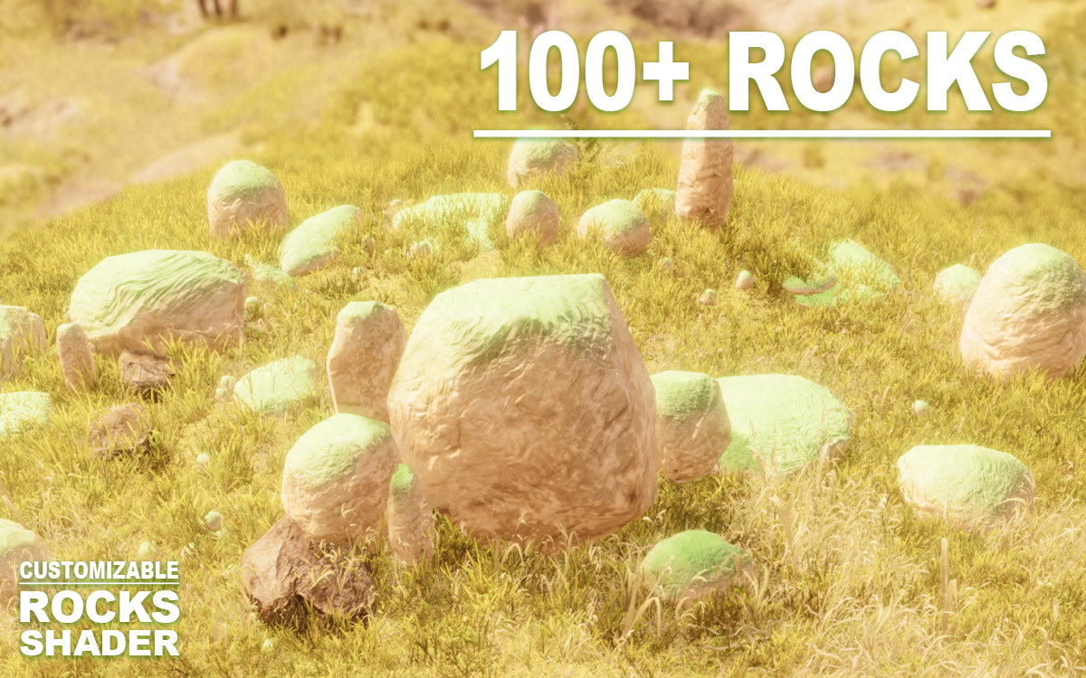 Customizable Rocks Pack