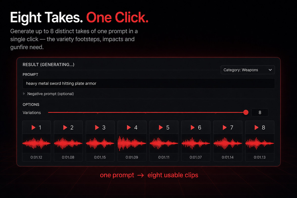 SoundCraft AI - Sound Effects Generator + Library