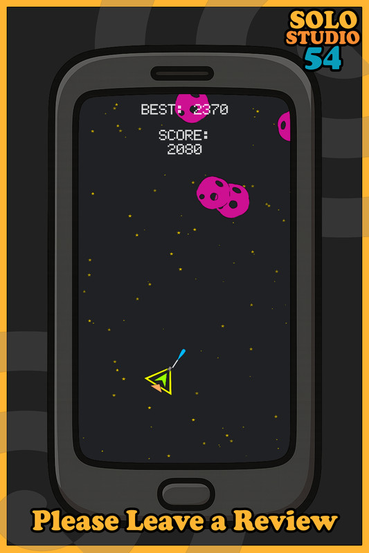 Solo Asteroids Game Template