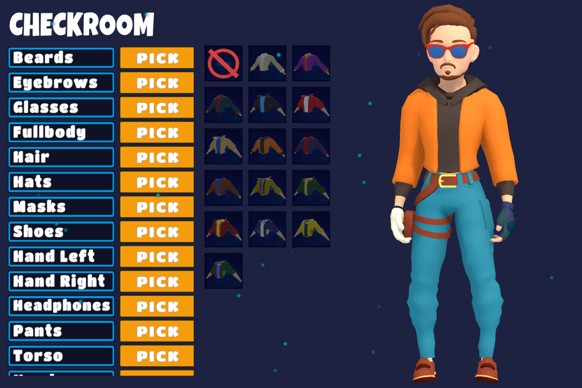 Stylized Battle Royale Characters