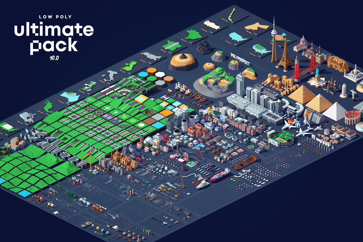 Low Poly Ultimate Pack