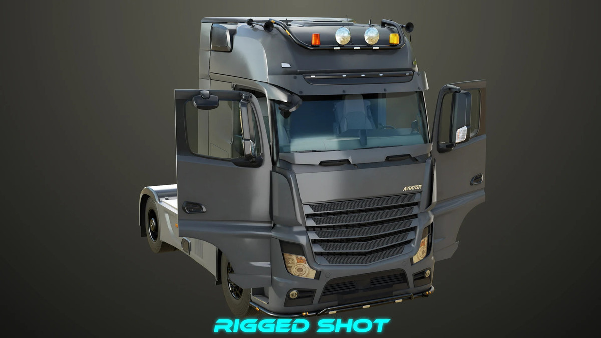 Heavy Truck 6 Chassis Collection URP HDRP Textures