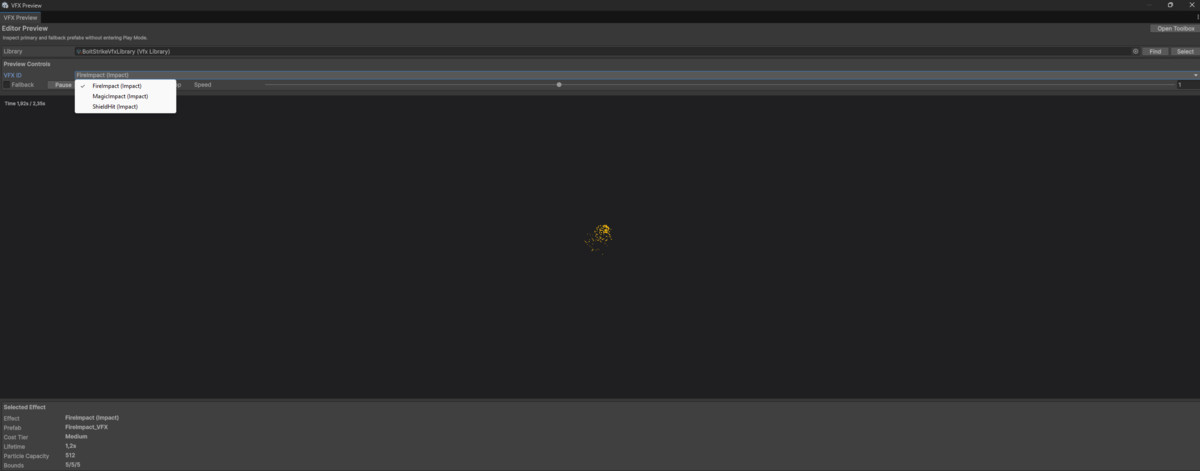 VFX Developer Toolkit