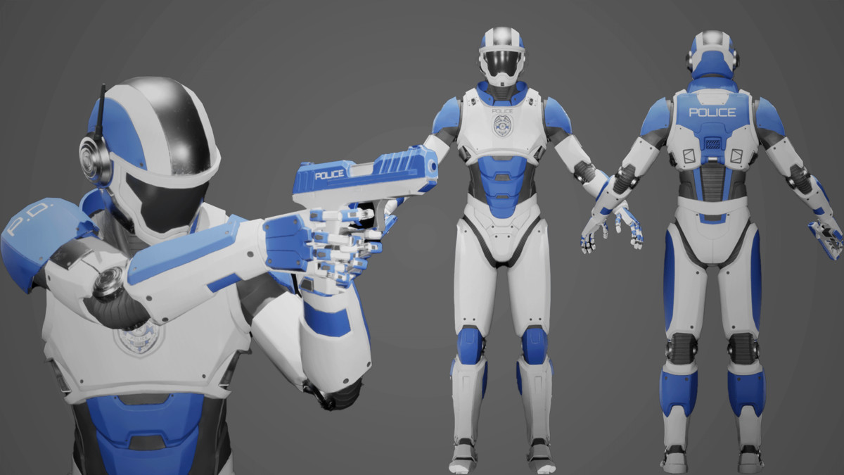 Robot 1: Police