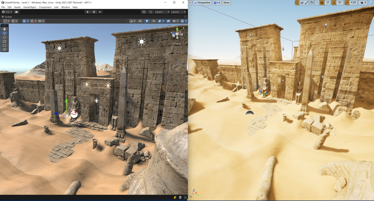 Exporter for Unreal to/for Unity 2026