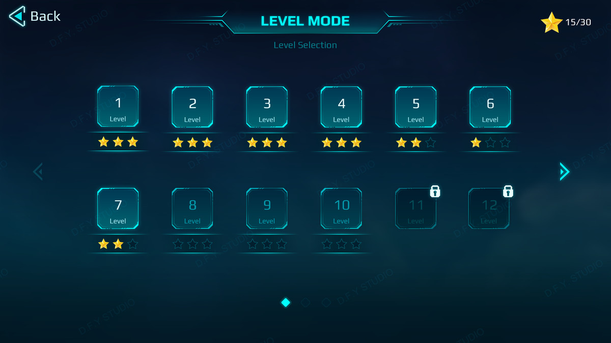 Sci-Fi Cyber UI Pro_Cyan Theme