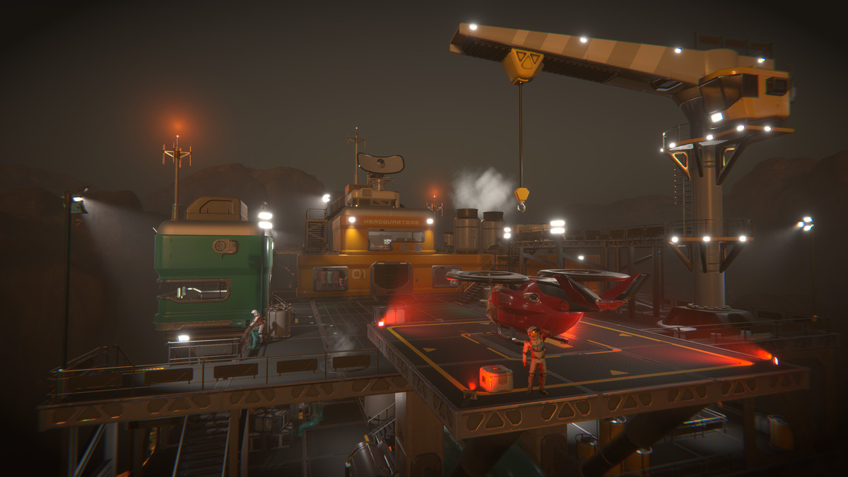 Modular Sci Fi Base Kit-Volcano