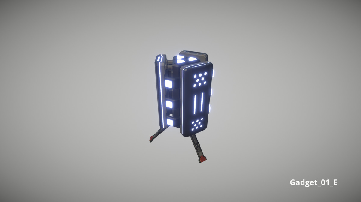 Cyberpunk Armory - Low Poly