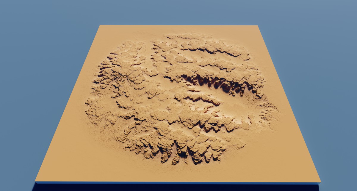 Chipped Plateaus - StampIT!