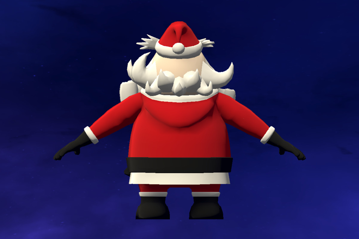 Santa Claus 3D Model