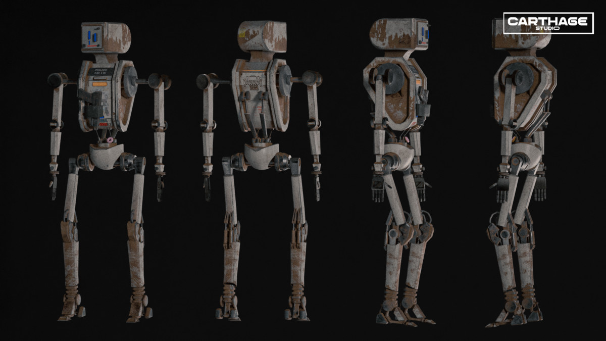 Heavy Duty Security Robot NPC