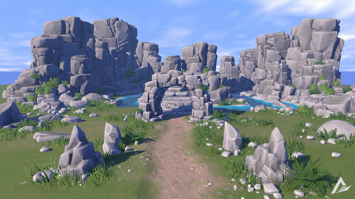 Stylized Nature - Rocks & Cliffs Pack