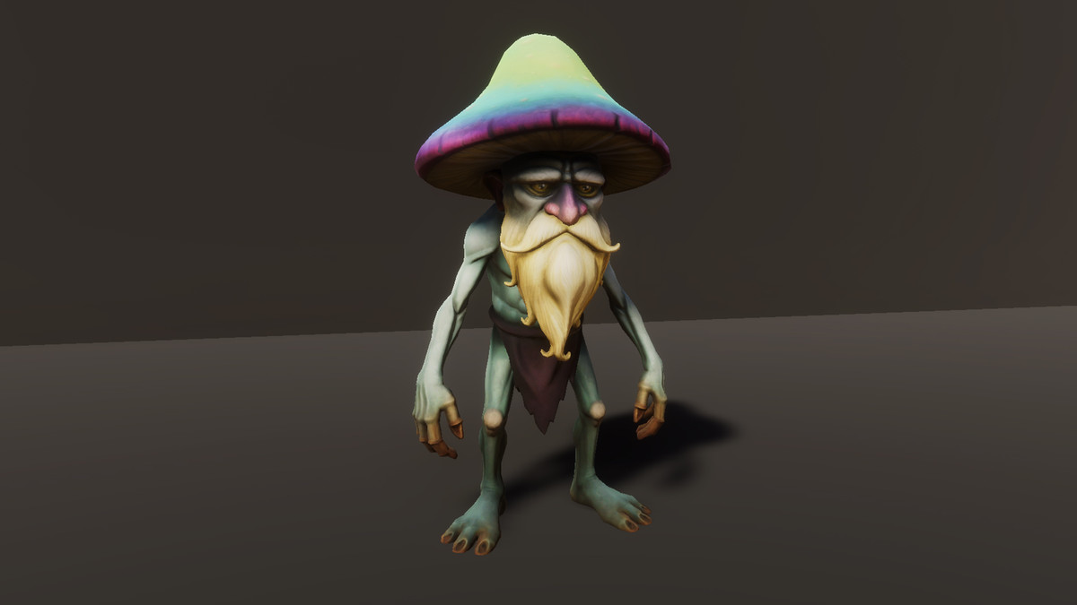 Mushroom Sage - Game ready character