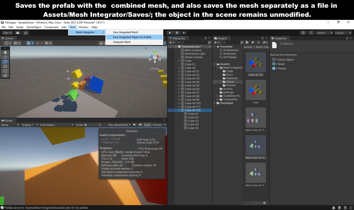 Mesh Integrator