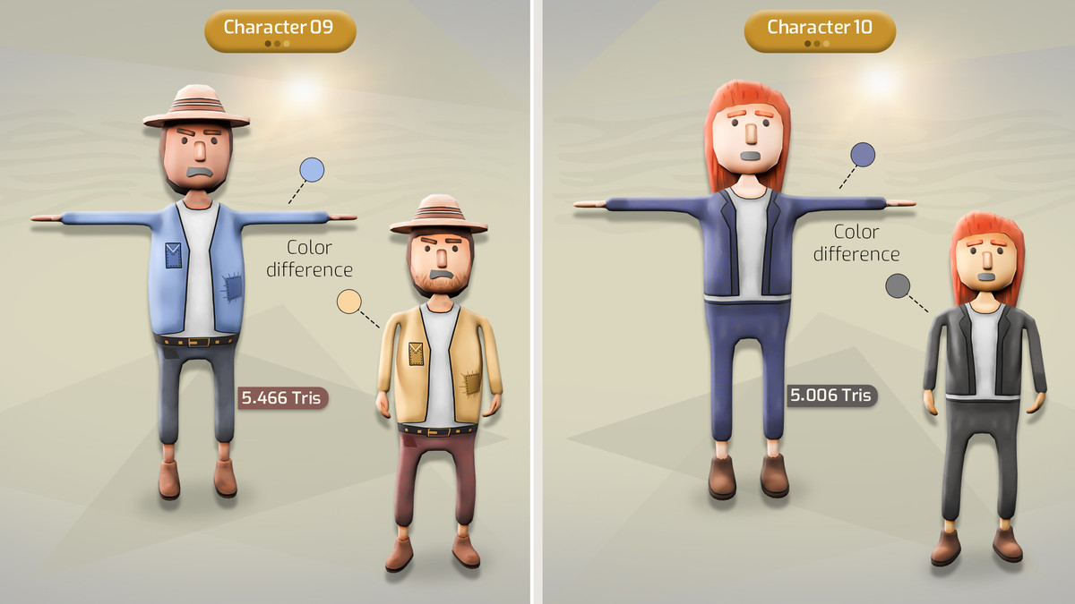 LowPoly Character Collection 1