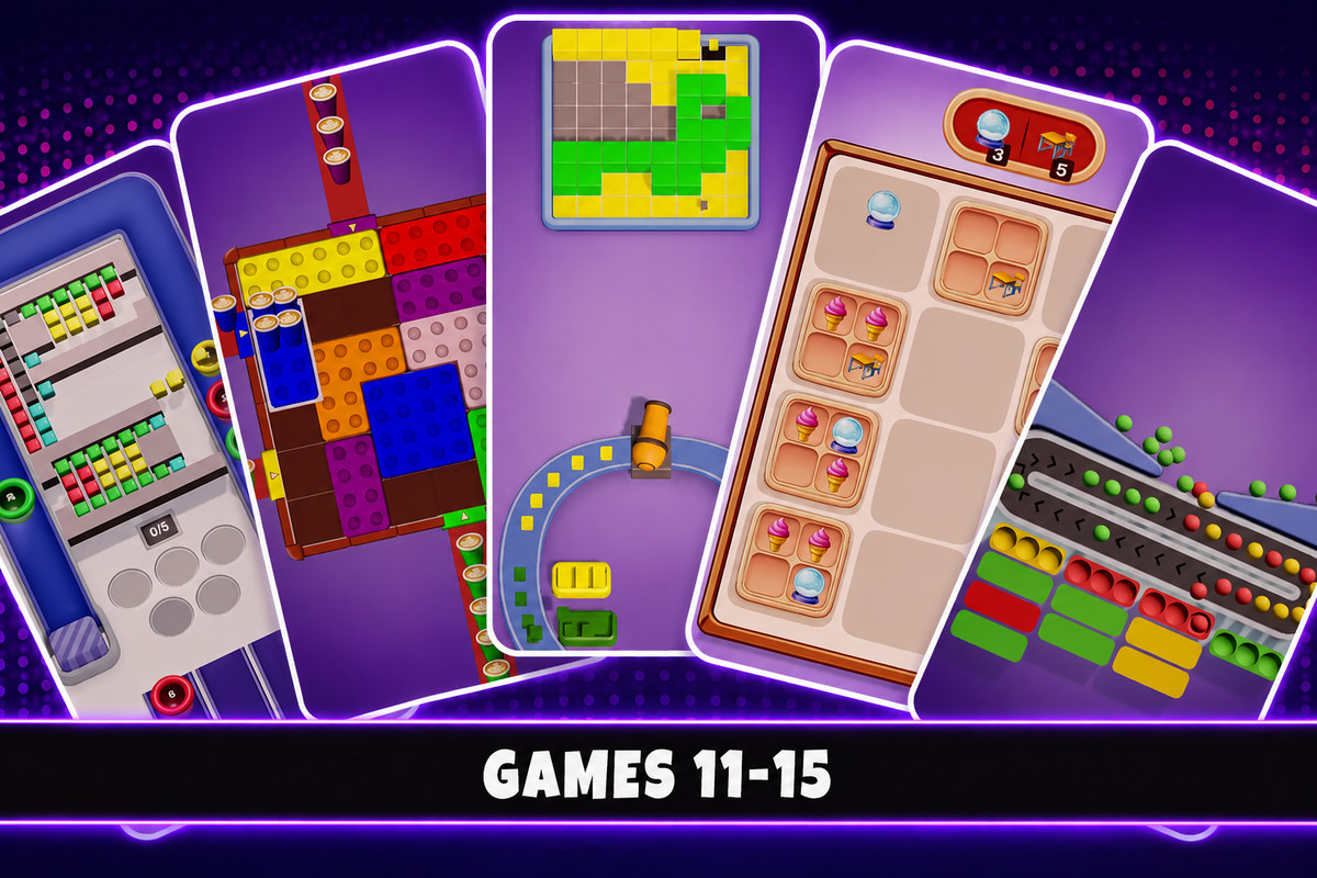 10 HyperCasual Games Bundle 2 | Puzzle Game Templates